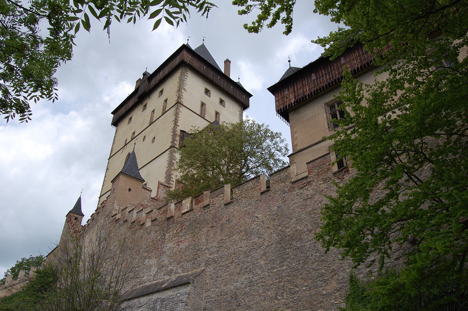 Pprava vstavy na hrad Karltejn 2015