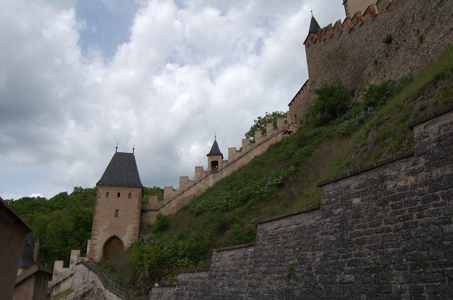 Pprava vstavy na hrad Karltejn 2015